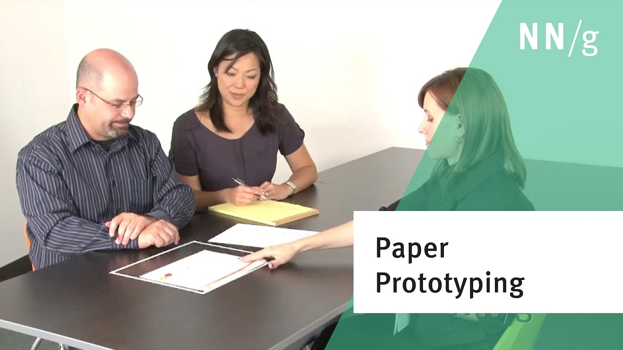 Paper Prototyping: How to Create & Usability-Test Simple UI Prototypes (40 min tutorial)