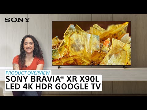 Sony Bravia XR 55-Inch Class X90L Full Array LED 4K HDR Google TV with XR OLED Motion 2023 Model