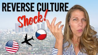 REVERSE CULTURE SHOCK! Back to America (from Czechia)