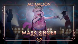 La Cerdita canta &#39;Chas y aparezco a tu lado&#39; de Supersubmarina | Mask Singer: Adivina quién canta