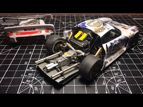 Porsche 911 GT1 1/24 Le Mans 1996 BUILDING | TAMIYA | Part 1
