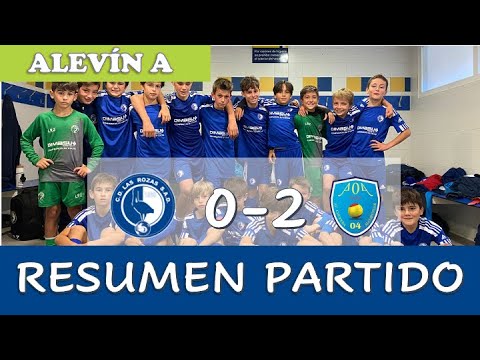 ⚽ RESUMEN: ALEVÍN A 0-2 CHOPERA ALCOBENDAS 04 A