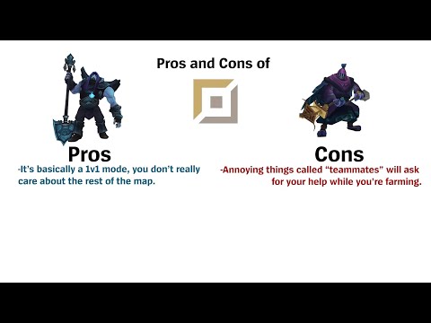 Pros and Cons of Toplane