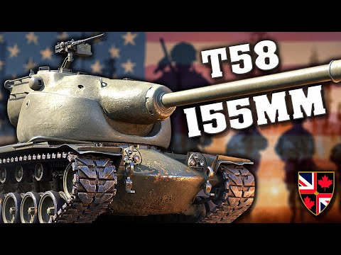 War Thunder: The T58 is a MONSTER! (The NEW American Heavy is HERE!)