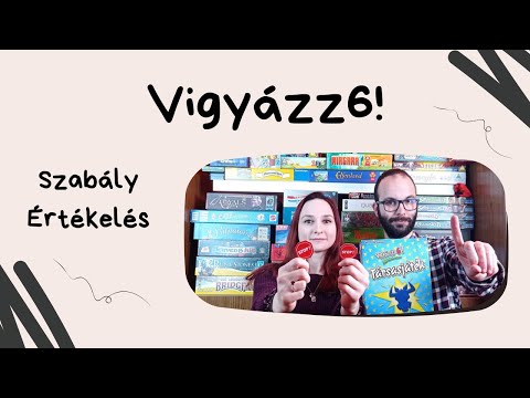 Az új ökör kör: Vigyázz6! társasjáték játékbemutató és szabályismertető - Társasozz Okosan!
