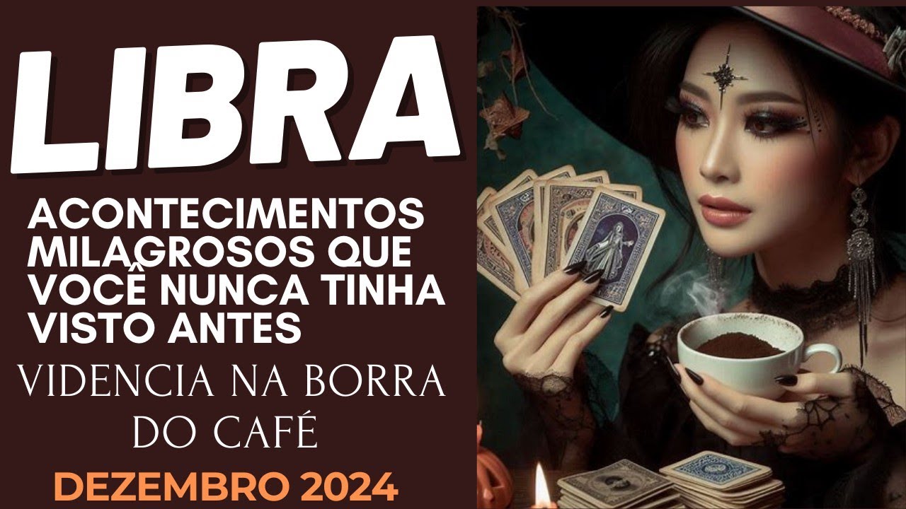 ♎🎁LIBRA ACONTECIMENTOS MILAGROSOS QUE VOCÊ NUNCA TINHA VISTO ANTES/DEZEMBRO 2024