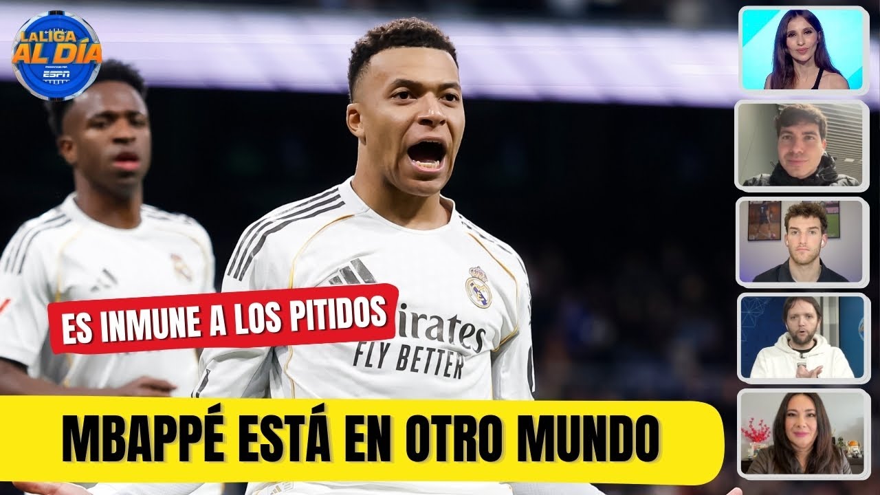 MBAPPÉ ES EL ÚNICO que se SALVA con GOLES en medio de la CRISIS del REAL MADRID | La Liga Al Día