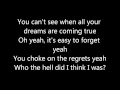 Goo Goo Dolls - Sympathy (Lyrics)