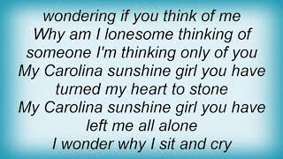 Jerry Lee Lewis - Carolina Sunshine Girl Lyrics
