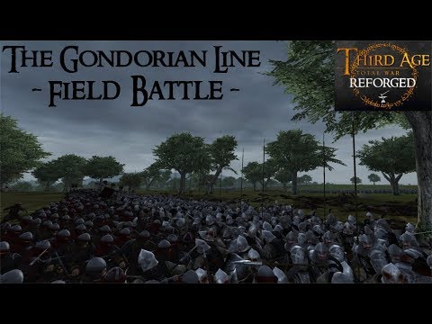 THE GONDORIAN LINE (Field Battle) - Third Age: Total War (Reforged)
