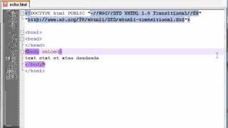 Beginner JavaScript Tutorial - 23 - onMouseOver & onLoad