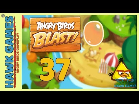 Angry Birds Blast 💥 Level 37 - 3 Stars Walkthrough, No Boosters