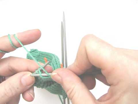 Knitting socks 4 * heel * heel cap