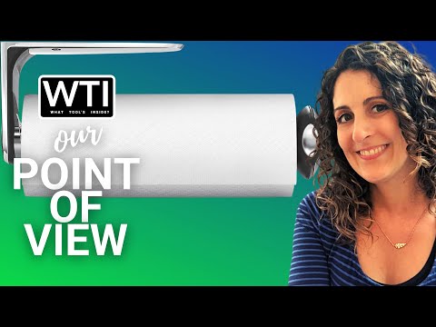 simplehuman Paper Towel Holder - WTI product video review