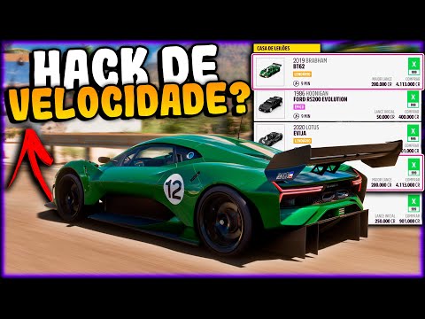 FORZA HORIZON 5 - USEI HACK DE VELOCIDADE NA CORRIDA DE LEILÃO?