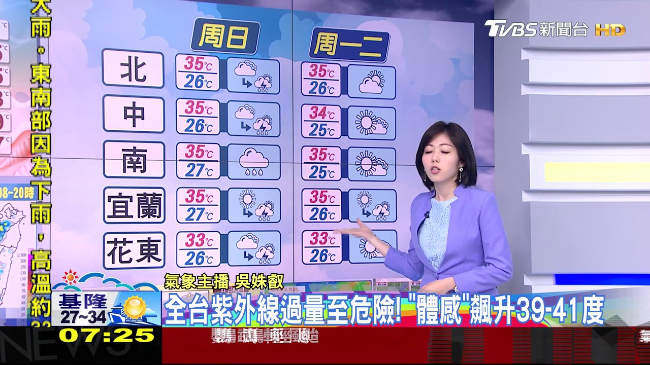 輕颱「鸚鵡」生成！雨襲東南部　明各地防大雷雨