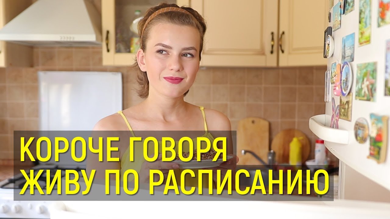 КОРОЧЕ ГОВОРЯ, ЖИВУ ПО РАСПИСАНИЮ