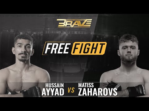 FREE MMA Fight | Matiss Zaharovs VS Hussain Maki | BRAVE CF 29