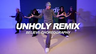 Download lagu Sam Smith - Unholy (ALTÉGO REMIX) | Believe Choreography mp3