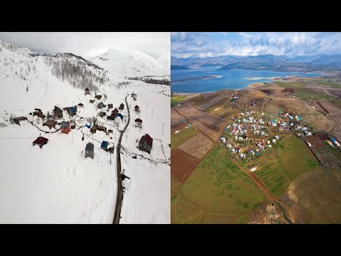 İki mevsim arası 40 kilometre: Bir taraf bahar bir taraf kış