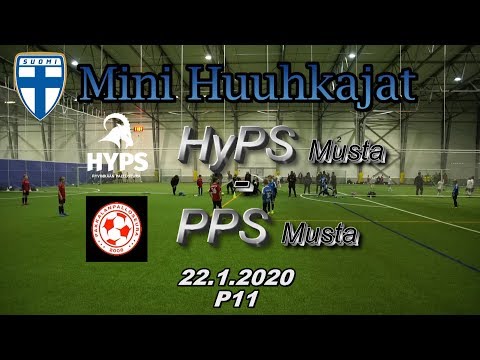 Mini Huuhkajat P11 HyPS Musta vs PPS Musta 22.1.2020