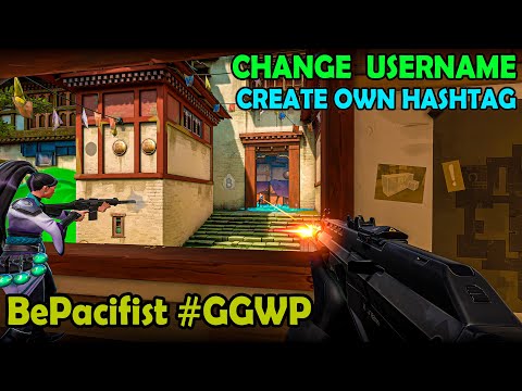 CREATE YOUR OWN HASHTAG IN VALORANT | CHANGE USERNAME | EASY PROCESS IN HINDI
