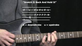 "Snatch It Back And Hold It" by Buddy Guy & Junior Wells : 365 Riffs For Beginning Guitar !!