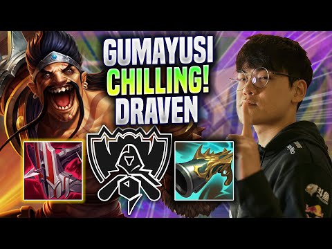 GUMAYUSI CHILLING WITH DRAVEN! - T1 Gumayusi Plays Draven ADC vs Seraphine! | Bootcamp 2022