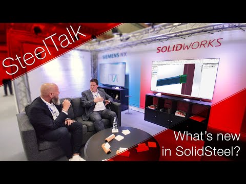 What's new in SolidSteel parametric for SOLIDWORKS? SteelTalk about new features and perspectives.