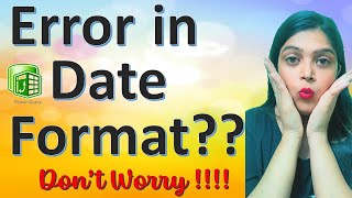 Error in Date Format | Use Locale to Manage Dates in Power Query | How to Manage Date Format