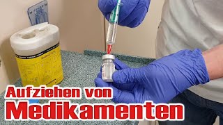 So ziehst du eine Ampulle richtig auf! | Medikamente vorbereiten | Rettungsdienst