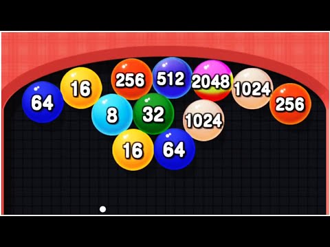 Ball Pop 2048 - Gameplay Walkthrough - Levels 21-25