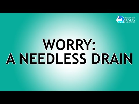 2023-02-15 Worry: A Needless Drain - Ed Lapiz