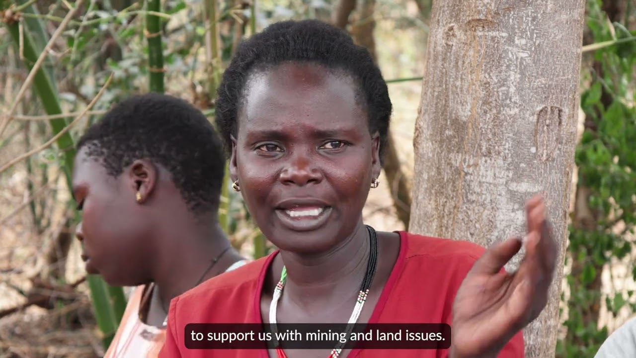 Logiel Assumpta talks about getting women's voices heard in land committees in Uganda