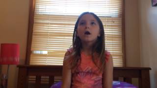 9 year old Alivia singing Scars to Your Beautiful by: Alessia Cara