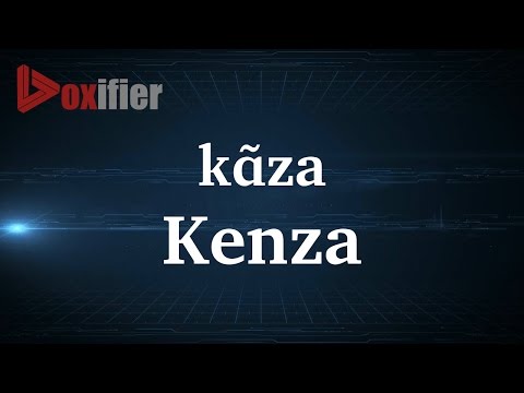 How to Pronunce Kenza in French - Voxifier.com