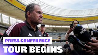 All Blacks Arrive in Cape Town | Dave Rennie & Codie Taylor Press Conference