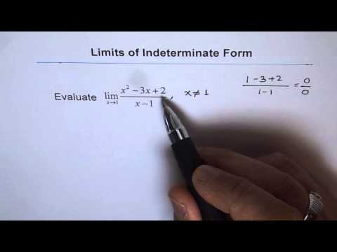 Limit of Rational Function with Simplification