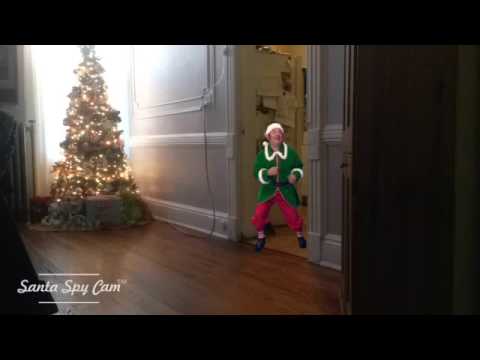 Santa's Elf Caught Peeking