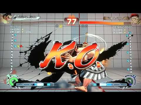 USF4 - leozitop (Honda) vs SEIMO_GODIOS (Rolento)
