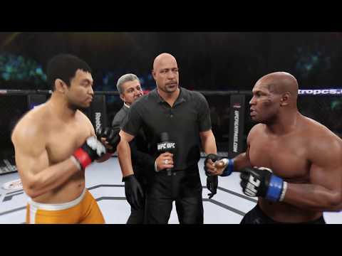 Kazushi Sakuraba vs. Mike Tyson (EA Sports UFC 2) - CPU vs. CPU 🥊