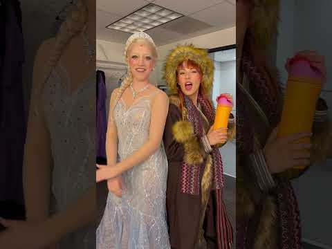 before, during, and after TUTS production of Disney’s FROZEN ❄️ #TUTSHouston