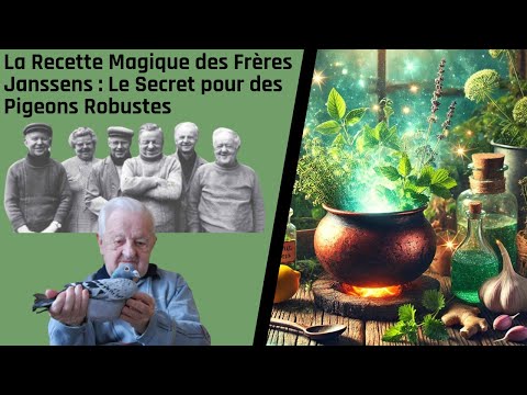 La Recette Magique des Frères Janssens : Le Secret pour des Pigeons Robustes