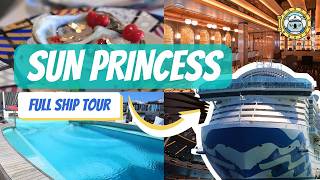 Full Sun Princess Ship Tour | 4k Full Walkthrough