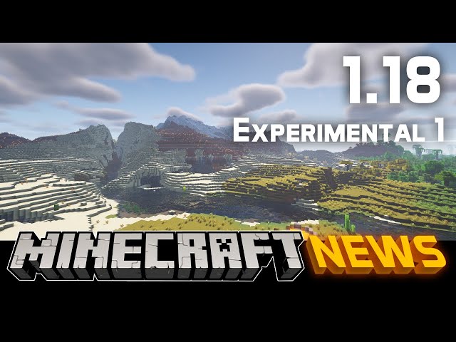 Minecraft 1.18 update Snapshots release date revealed