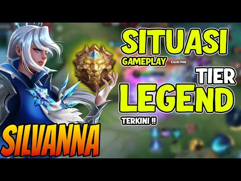 SILVANA TIER LEGEND AUTO BULLY ENEMY? - Silvanna Best Build 2023 ~ MLBB