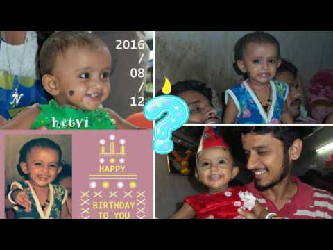 Hetvi birthday video's