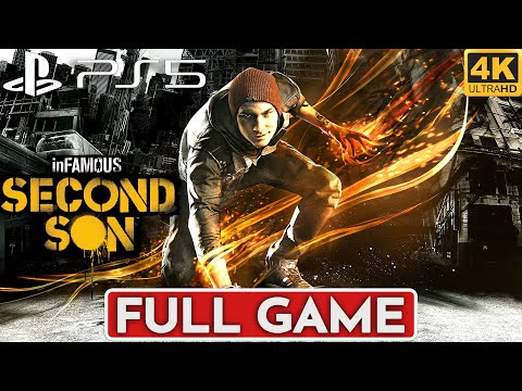 INFAMOUS SECOND SON PS5 Gameplay Walkthrough FULL GAME [4K 60FPS] - No Commentary