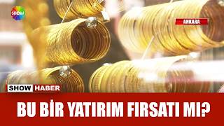 Altın fiyatları yine düştü