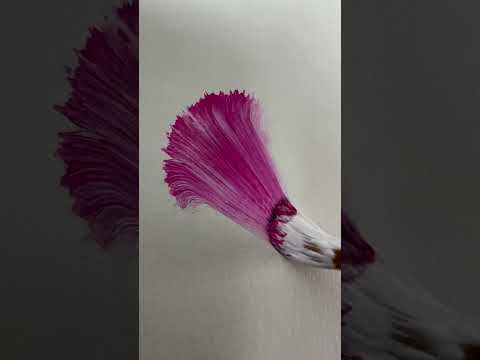 Einfache Maltechnik mit großer Wirkung (One Stroke Blume)